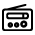 radio aanwezig